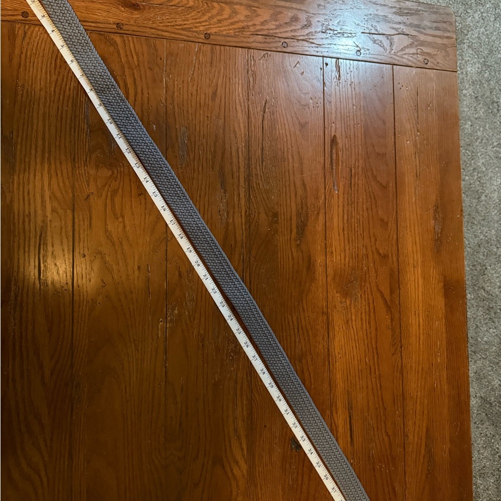 Woven Gray Women's Belt - 3XL - Like New